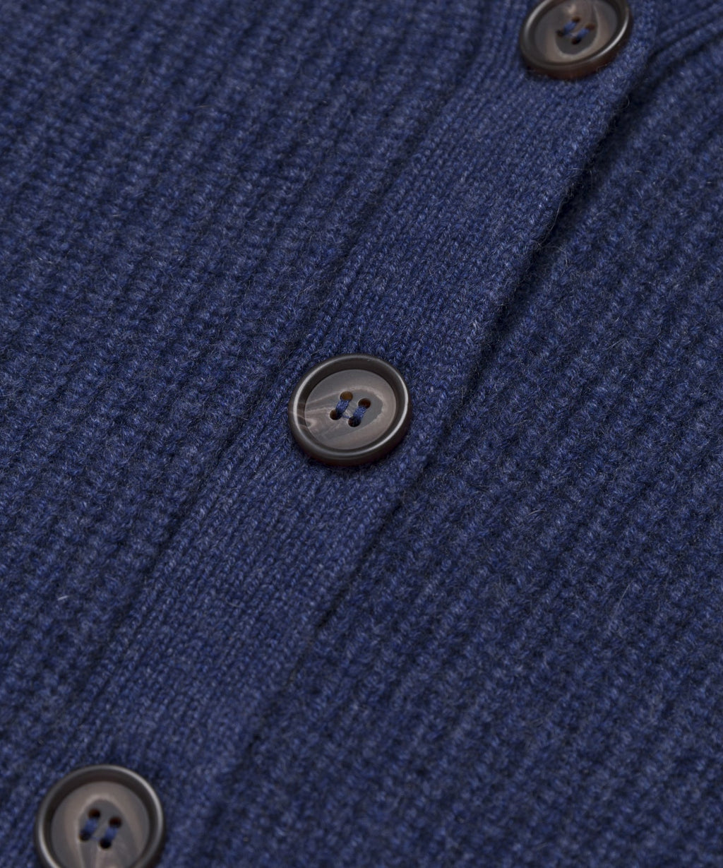 Cropped Cashmere Cocoon Cardigan