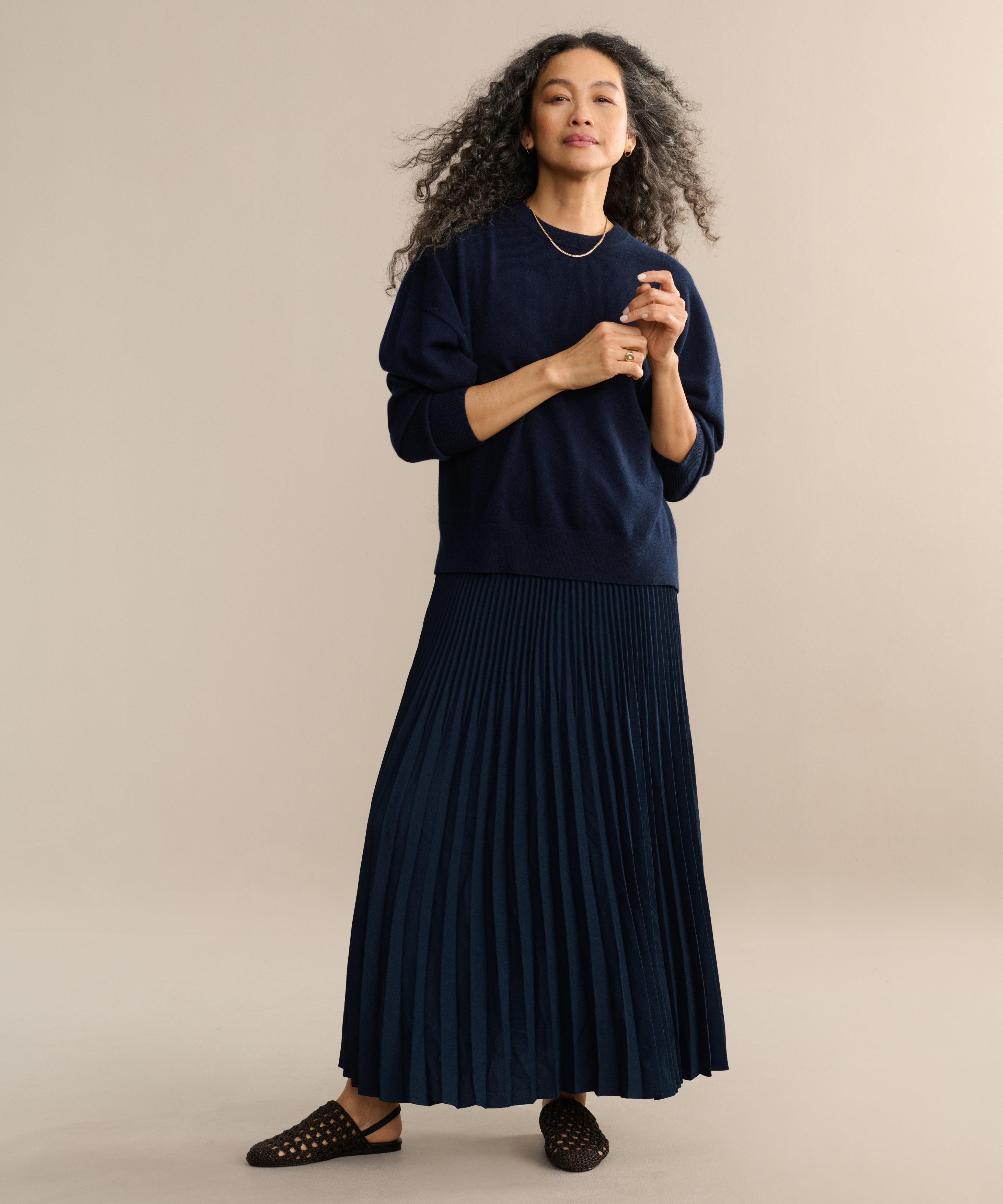 Pleated Skirt