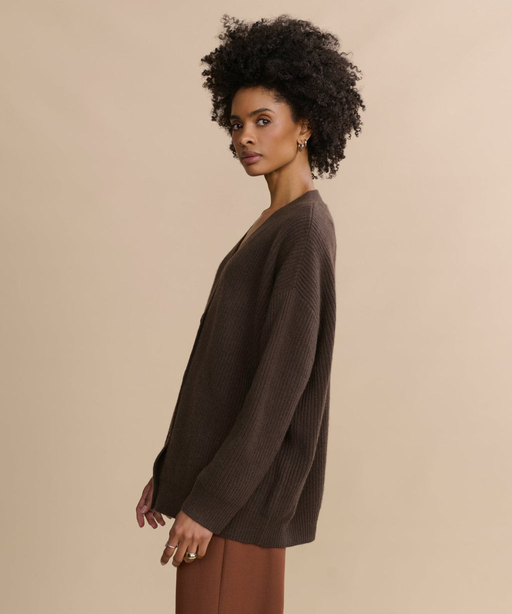 Cashmere Cocoon Cardigan