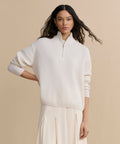 Cashmere Half Zip