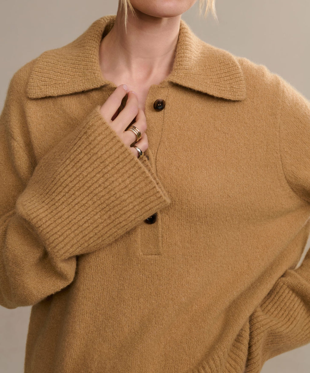 Cashmere Stevie Polo