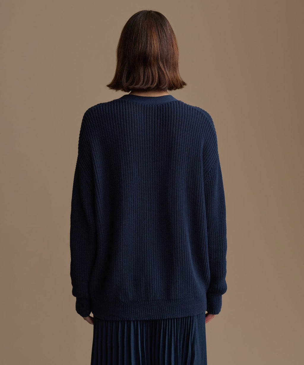 Cotton Cocoon Cardigan