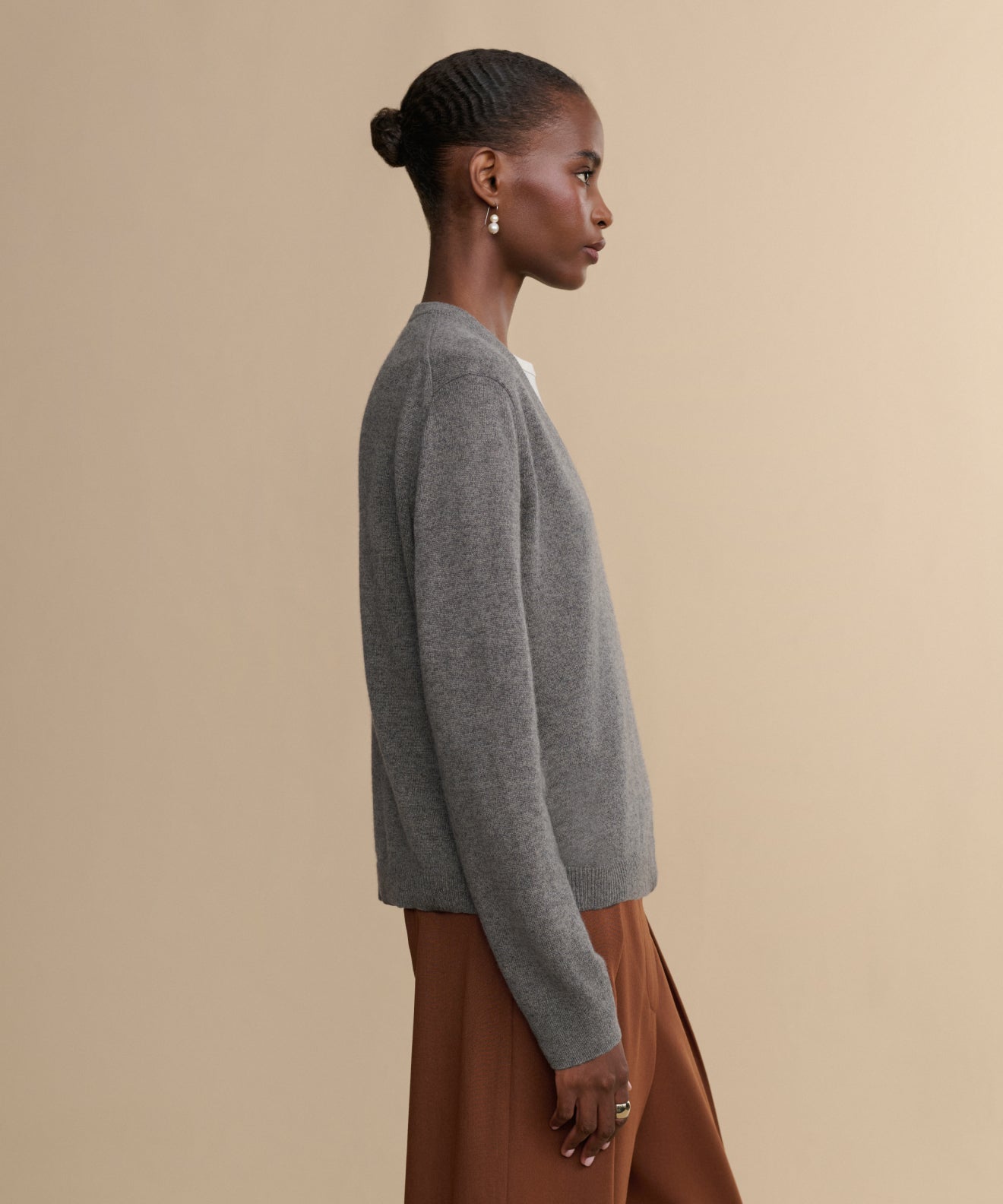 Flynn Cashmere V-Neck